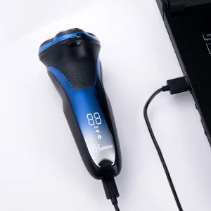 Hatteker Electric Shaver Rotary Razor for Men Cordless Beard Trimmer with Pop-up Trimmer Rechargeable - product information 7