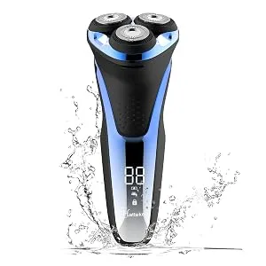 Hatteker Electric Shaver Rotary Razor for Men Cordless Beard Trimmer with Pop-up Trimmer Rechargeable - product information 8