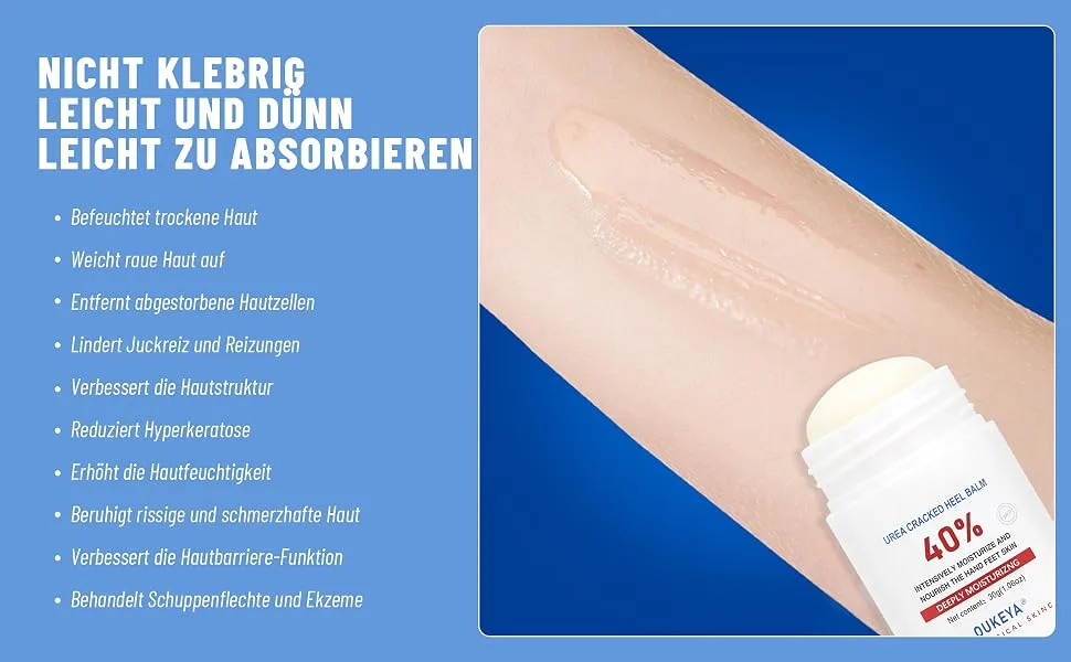 OUKEYA Urea Cream 40 Percent (30 g (1 pack)) - Harnstoffcreme