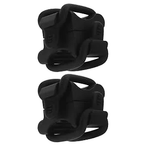 Emagtech 2PCs bike bracket holder for flashlight bike flashlight bracket for 10 mm to 35 mm flashlights Bicycle lighting bracket accessories - B0CKQG5SL5
