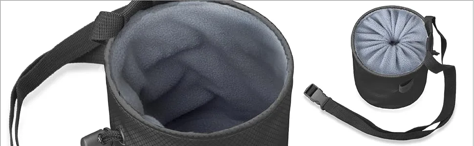 Igoera chalkbag for climbing and bouldering |Robust and dustproof |including adjustable fastening belt |County bags for better grip and more safety black - product information 1
