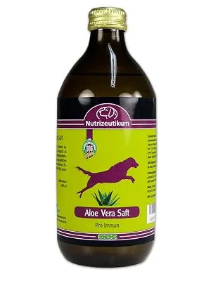 Nutriceutical Aloe Vera Juice 500ml 450 ml (1 pack) - Schecker - Nutrizeutikum Aloe Vera Saft