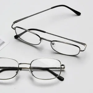 Eyekepper Metal Frame Reading Glasses with Spring Hinge 4 Pack Black +3.00 Black - Lesebrille mit klarem Rahmen für Männer