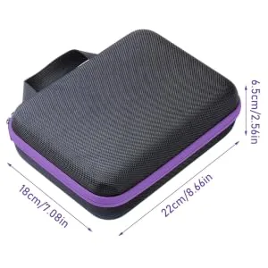 Essential Oil Carrying Case Foam Insert Essential Oil Storage Box Shockproof for storing essential oils - globuli tasche