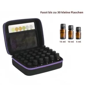 Essential Oil Carrying Case Foam Insert Essential Oil Storage Box Shockproof for storing essential oils - ätherische Öle Etui