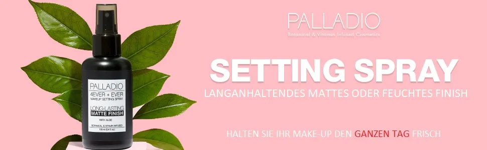 Palladio 4 ever and ever make-up setting spray long-lasting hardens and secures make-up for the whole day (matt finish) 100 ml matte finish - product information 1