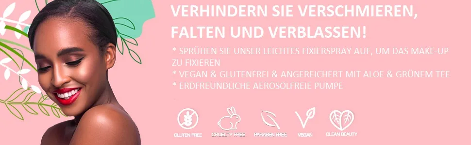 Palladio 4 ever and ever make-up setting spray long-lasting hardens and secures make-up for the whole day (matt finish) 100 ml matte finish - product information 3