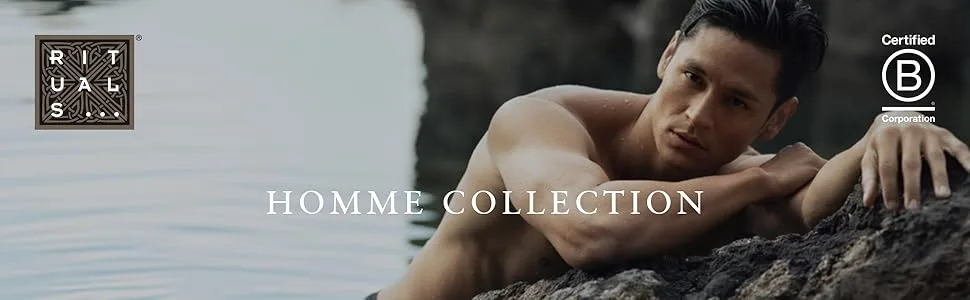 Rituals gift set for men from the Homme collection sample size-with cedar and vitamin E complex-stimulating and refreshing - Image1