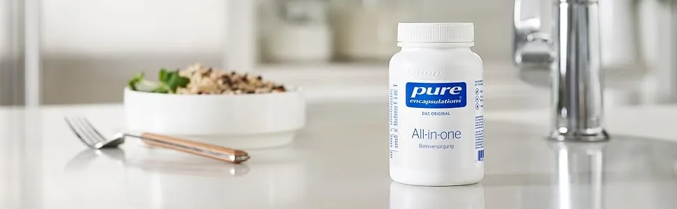 Pure Encapsulations - All-in-one - the multivitamin for every day - 60 vegetarian capsules 71 g (1 pack) - Image1