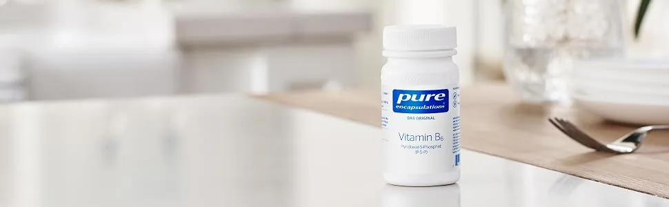 Pure Encapsulations - Vitamin B6-90 vegan capsules 21 g (1 pack) - Image1