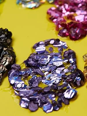 Moon Glitter - Gel with shimmering fine glitter - 12ml - Set of 8 colours - Glitter face paint - Moon Glitter