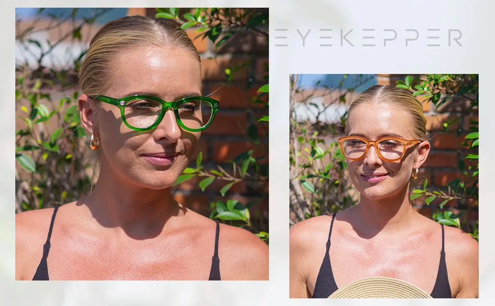 Eyekepper 5 Pack Cat Eye Reading Glasses - Oversized Stylish Reading Aid for Women +2.00 - Katzenauge Lesebrille - Übergroße Stilvolle Lesehilfe für Damen Übergroße Brillen