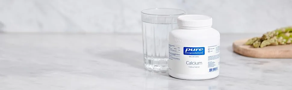 Pure Encapsulations - Calcium (calcium citrate) - optimally absorbable calcium citrate - 180 vegan capsules 164 g (1 pack) - Image1