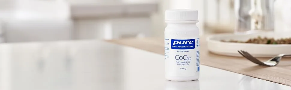 Pure Encapsulations - CoQ10 60mg - Coenzyme Q10 in its biologically active form - 60 capsules 60 pieces (1 pack) - Image1