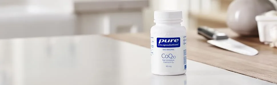 Pure Encapsulations - CoQ10 60mg - Coenzyme Q10 in its biologically active form - 120 capsules 120 pieces (1 pack) - image1
