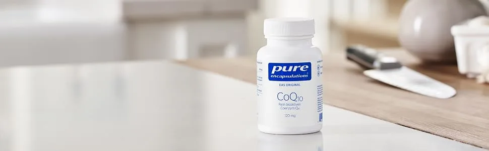 Pure Encapsulations - CoQ10 120mg - Coenzyme Q10 in its biologically active form - 60 capsules 60 pieces (1 pack) - Image1