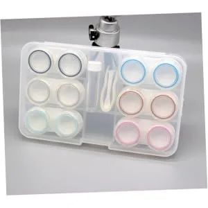Gatuida 6pcs Lens Case Holder Lens - product information 1