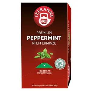 Teekanne Premium Fruit Selection pack of 5 (5 x 20 tea bags) 5 x 60 g - peppermint, pfefferminze, minze, tee, tea
