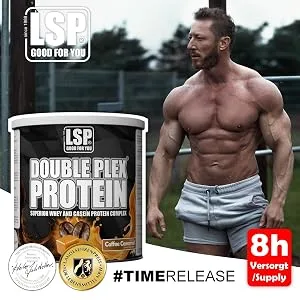LSP Double Plex Protein Chocolate 1 pack (1 x 750 g) Chocolate - Time release