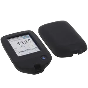 foto-kontor Case compatible with Abbott Freestyle Libre 2 Case Silicone Protective Case black Silicone Black - Schutzhülle