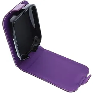foto-kontor Case compatible with Abbott Freestyle Libre 1 Case Flip Style purple Protective Case Flip Purple - Schutzhülle