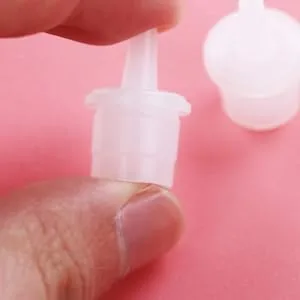 20pcs Eyelash Glue Accessory Bottle Replacement Nozzles Transparent Eyelash Extension Tools Accessory - product information 1