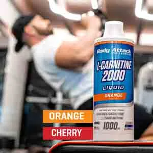 Body Attack L-Carnitine Liquid Orange 1 pack (1 x 1l bottle) - L-Carnitine Liquid