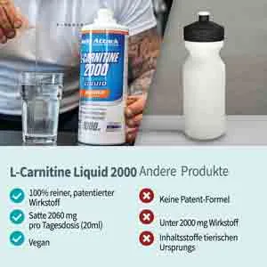Body Attack L-Carnitine Liquid Orange 1 pack (1 x 1l bottle) - L-Carnitine Liquid