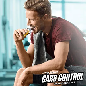 Body Attack Carb Control Protein Bar Peanut Butter 1 Pack (10x 100g) Peanut Butter 10 Pieces (1 Pack) - Carb Control