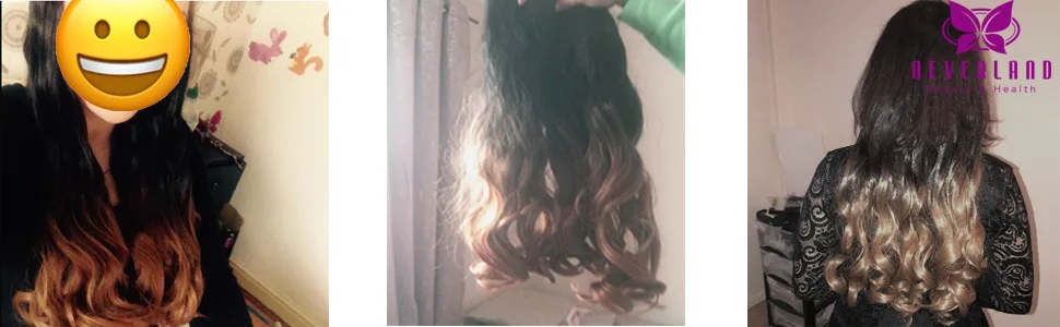 Neverland Hair Extensions 24 inches Natural Black to Dark Brown Pack: 1 #6 - product information 4