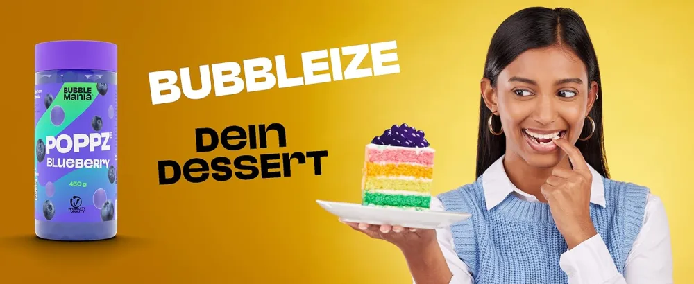 Bubble Mania fruit bubble tea syrup for bubble tea - mango syrup for bubble tea |Drinks for cocktails bubble tea ice cream & cake |500 ml mango 500 ml (1 -pack) - Dessert boba tea tapioka perlen Blaubeere bubble tea maracuja tapioca pearls boba bubble ball