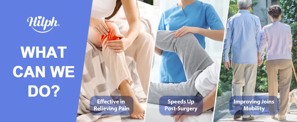 Hilph cooling cuff knee cooling cooling pack to knee pain cold warm compress cooling pillows for knee replacement operations/arthritis/bruises/swelling - large fridge package - product information 2