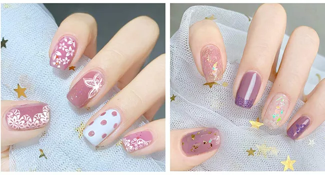 Biutee 12pcs nail stamping stencils plate set with storage bag Leaf/flower/animal/Love/Lace - product information 6