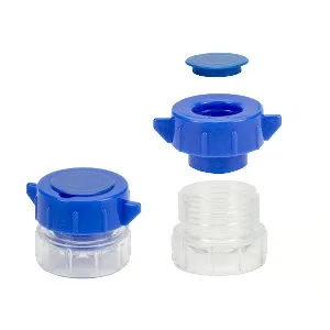 Medi-Inn tablet mortar blue | Tablet crusher for crushing tablets | with storage compartment | 1 piece 1 piece (1 pack) - Medi-Inn Tablettencrusher