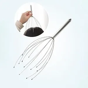 Phcomrich scalp massager set scalp massage device spider with 12 sensors for deep relaxation and stress reduction spa pull-out back scratch in the office and at home (2 packs) - Massagegerät für 12 Finger.