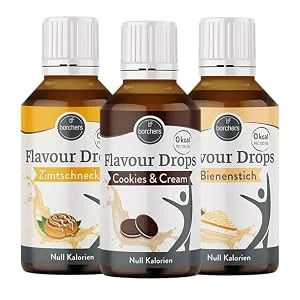 borchers Flavour Drops | Sample package "Bakery" | 0 calories | For cooking and baking | 30 ml - probierpaket backstube