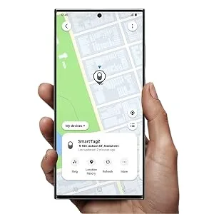 Grapid bicycle bracket for Samsung SmartTag 2 bicycle bracket - universal holder - tracker for theft protection - accessories case - safety screws - splash -proof - Grapid Smarttag smart tag 2 smarttag2 Fahrrad Halter samsung galaxy android gps bike mount zubehör