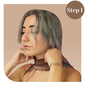 Dreamlover Wig Caps Brown Hair Net for Wigs 2 Pack - Schritt 1