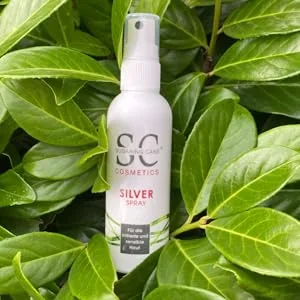 Micro-silver face & body spray for sensitive skin |Nursing with skin irritation |Micro Silver against bacteria & germs |Soothing tonic (Silver spray 100ml) 150 ml (1 Pack) - Silver Spray