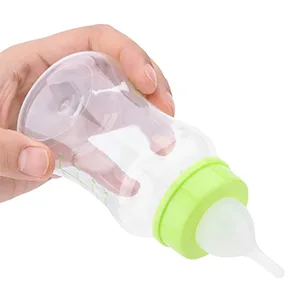 Amasawa 2 Pack Rearing Bottle for Small Animals 150 ml With 4 Nipples and 2 Cleaning Brush Pet Nurser Bottle Kit for Dog Cat - Pet Feed Bottle