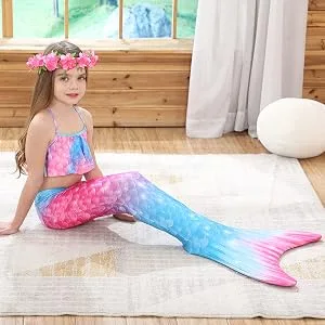 shepretty mermaid tail suit for mermaid swimming for children. wpR3 120 - product information 4