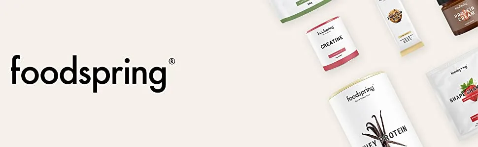 foodspring Protein Cream Duo 6 x 200g hazelnut & creamy milk 2x more taste with 85% less sugar - foodspring