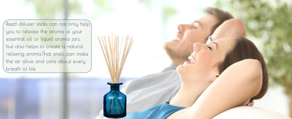 HOSSIAN Reed Diffuser Sticks-7 inch Diffuser Reed -50PCS Primary Color Scent Sticks for Aroma Fragrance (Primary Color) - ERHALTE FÜR DIFFUSER