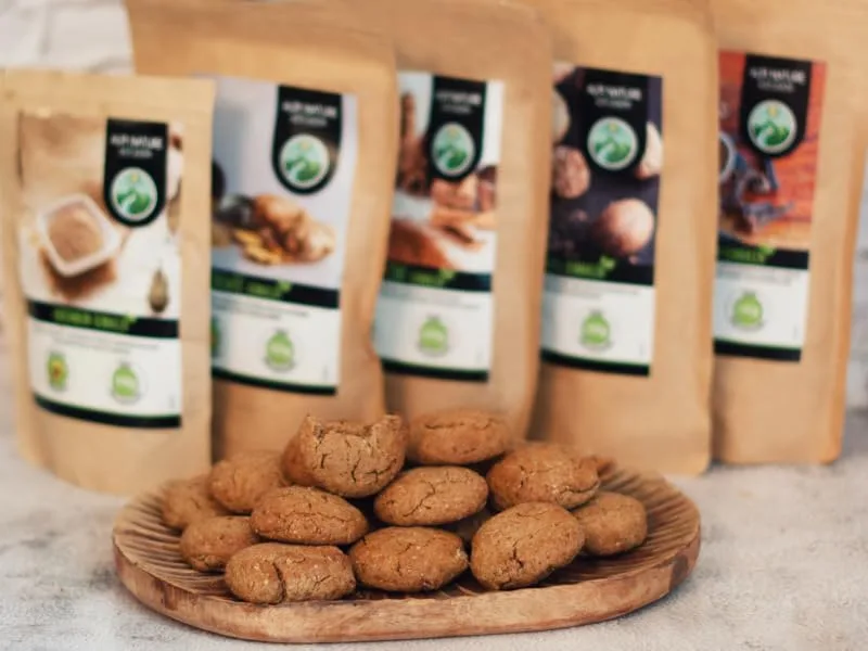 Ginger powder (500g) ginger ground 100% natural gently dried and ground of course without additives vegan ginger root 500 g (1 Pack) - ginger cookies alpi nature