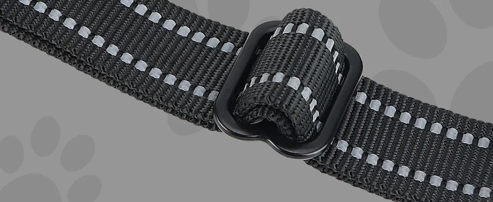Joytale dog harness medium -sized dogs reflective soft padded dogs scrapes anti -train adjustable breathable breast dishes with safe simple control handle black m m (1 Pack) black - Hundegeschirr