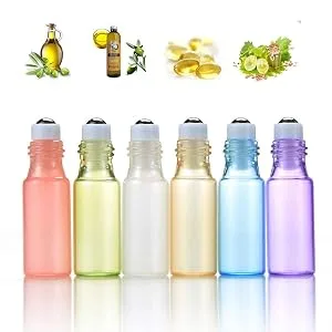 Pinkiou Roller Bottles Glass Roll on Bottle Stainless Steel Ball for Essential Oils 5ml Empty Bottles (with 1 Corkscrew) - product information 21