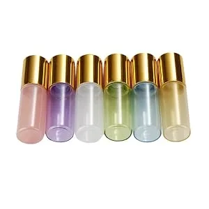 Pinkiou Roller Bottles Glass Roll on Bottle Stainless Steel Ball for Essential Oils 5ml Empty Bottles (with 1 Corkscrew) - product information 23