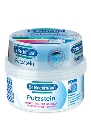 Dr. Beckmann cleaning stone | Universal cleaner for the entire household | incl. 2-phase cleaning sponge | 1x 400 g 400 g (1 pack) - Putzstein