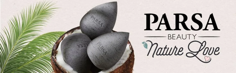 PARSA Beauty Nature Love Make-up Egg Coconut - Nature Love Make-up Ei