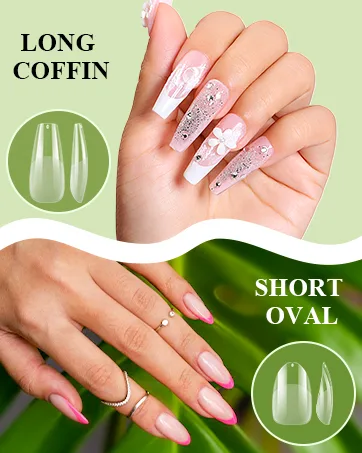 AIMEILI Gel Nail Extension Clear 30ml Soak Off UV LED Nails Building Gel Nail Extension Builder Gel Clear 30 ml (1 Pack) - JP-2